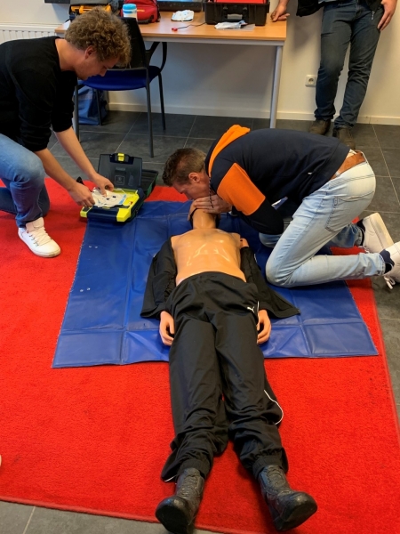 BHV collega's aan de slag BHV collega's aan de slag