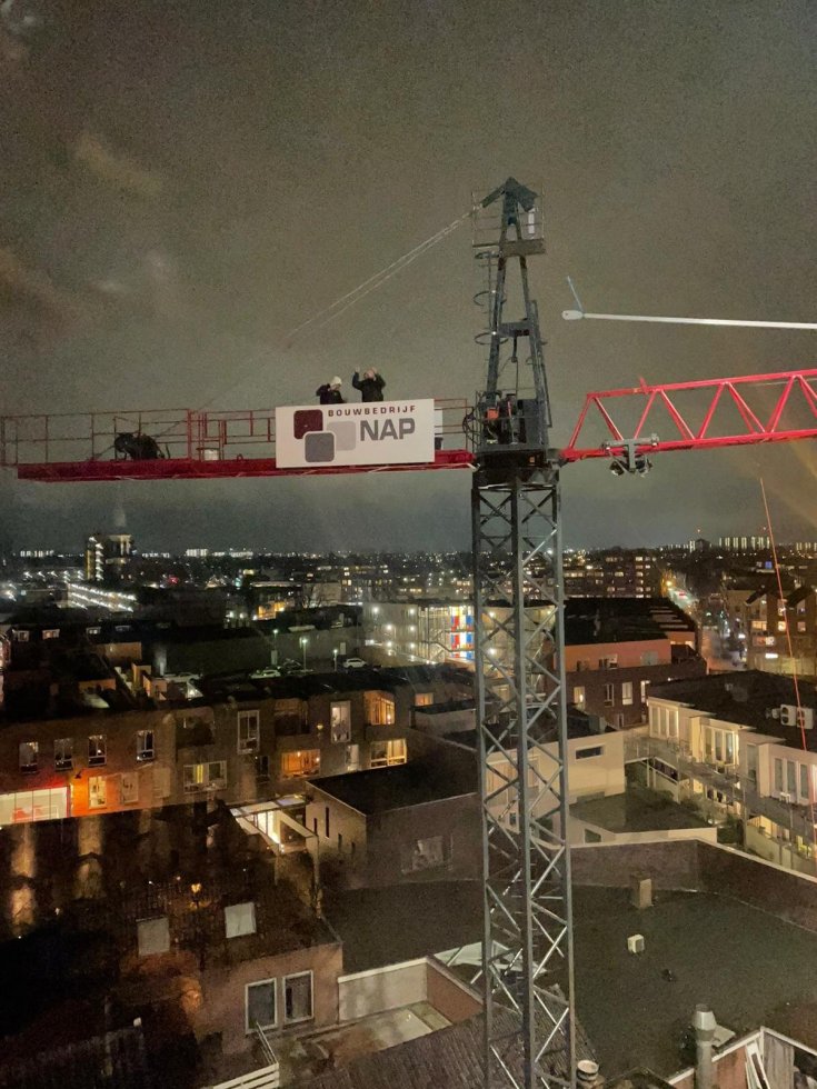 Nieuwe Liebherr torenkraan! Nieuwe Liebherr torenkraan!
