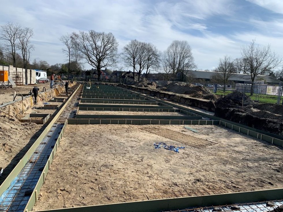 Start bouw BeBo woningen Hulakker Start bouw BeBo woningen Hulakker