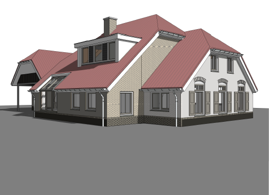 Projecten NB woning en schuur te Kootwijkerbroek | Bouwbedrijf NAP