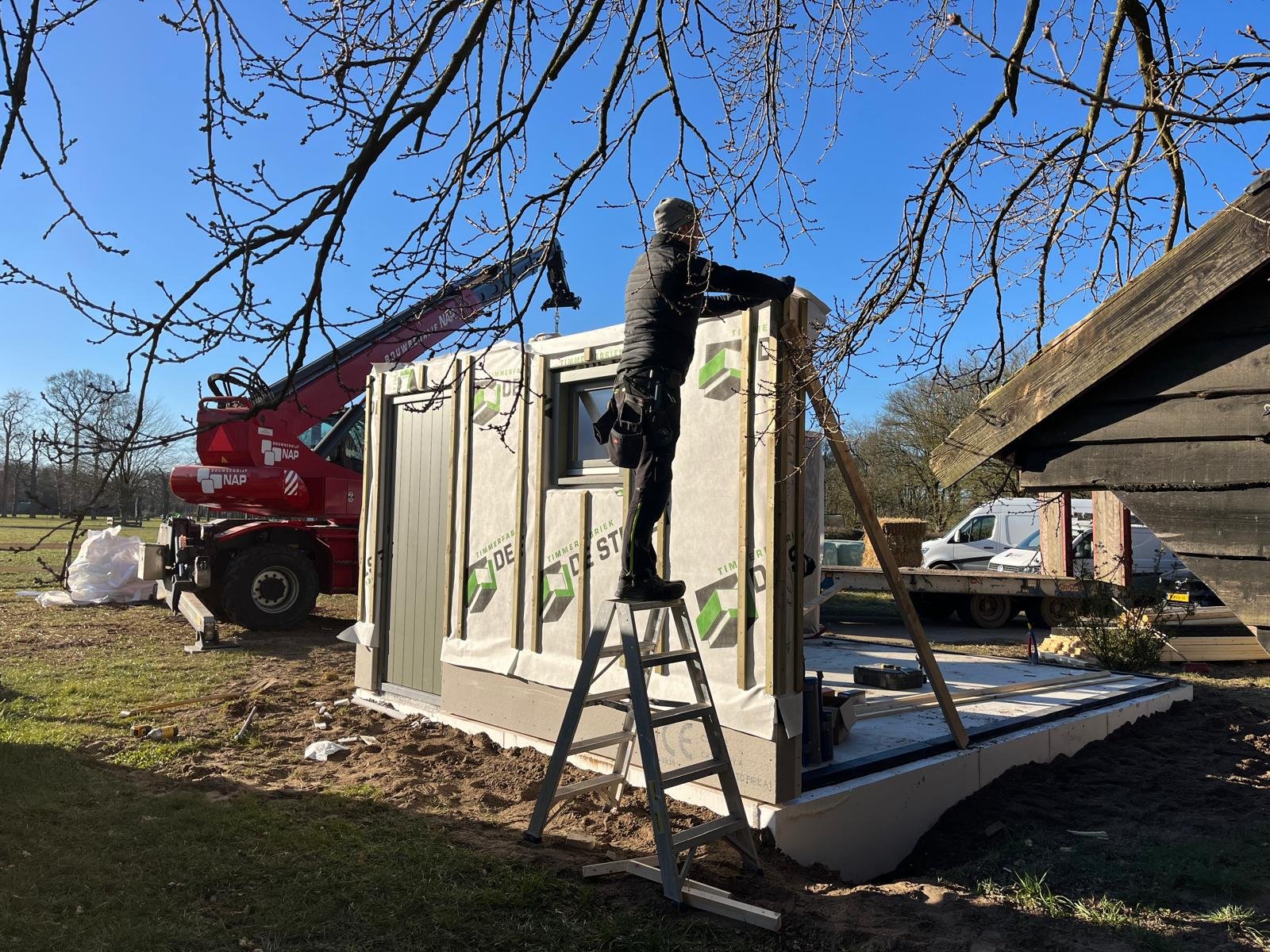 Projecten Nieuwbouw tuinhuis te Ede | Bouwbedrijf NAP