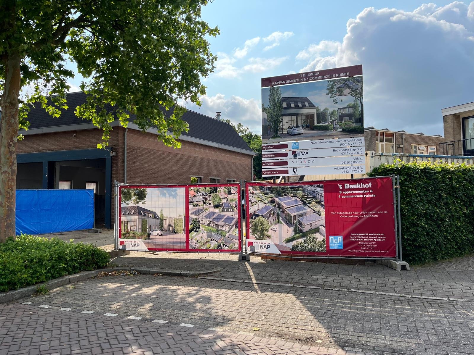 Projecten Transformatie Orderparkweg te Apeldoorn | Bouwbedrijf NAP