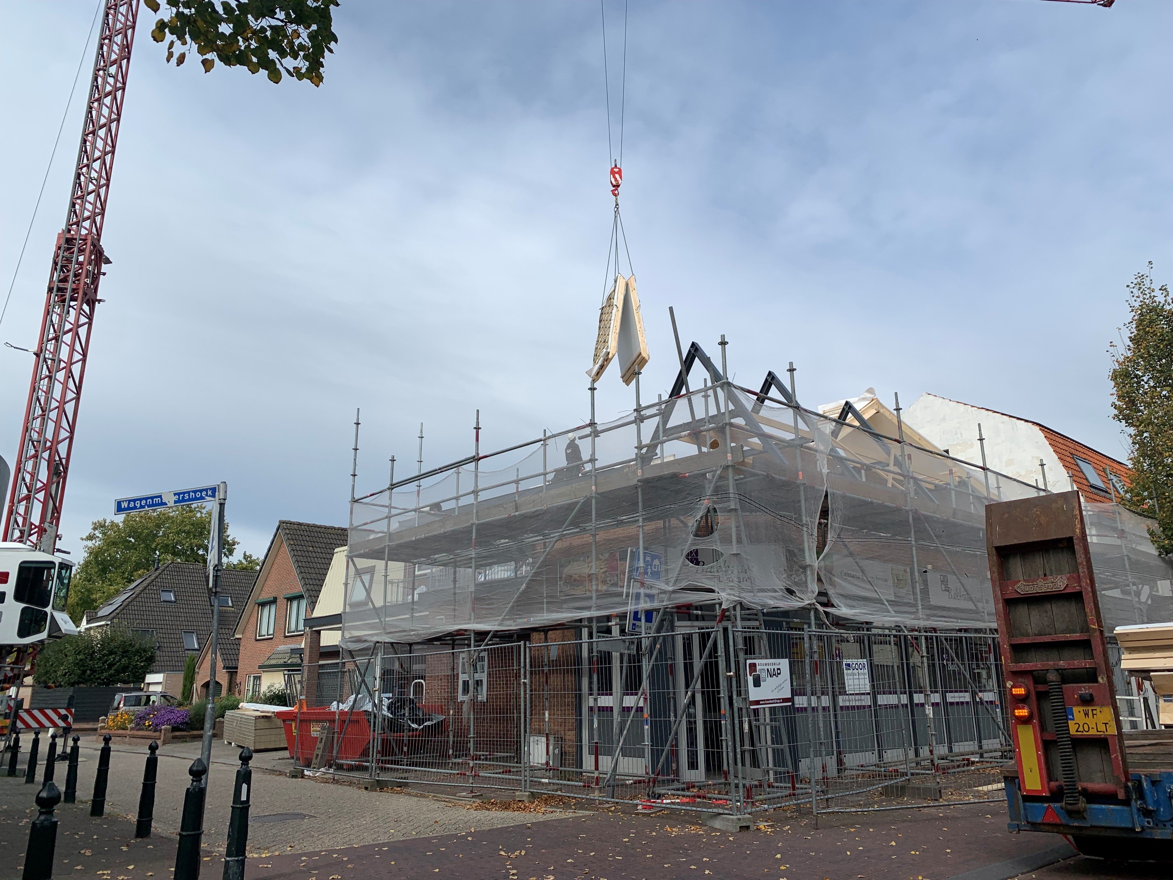 Projecten Heropbouw app. en cafetaria te Lunteren | Bouwbedrijf NAP
