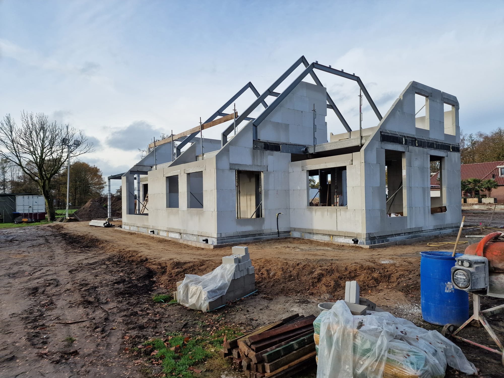 Projecten NB woning en schuur te Kootwijkerbroek | Bouwbedrijf NAP