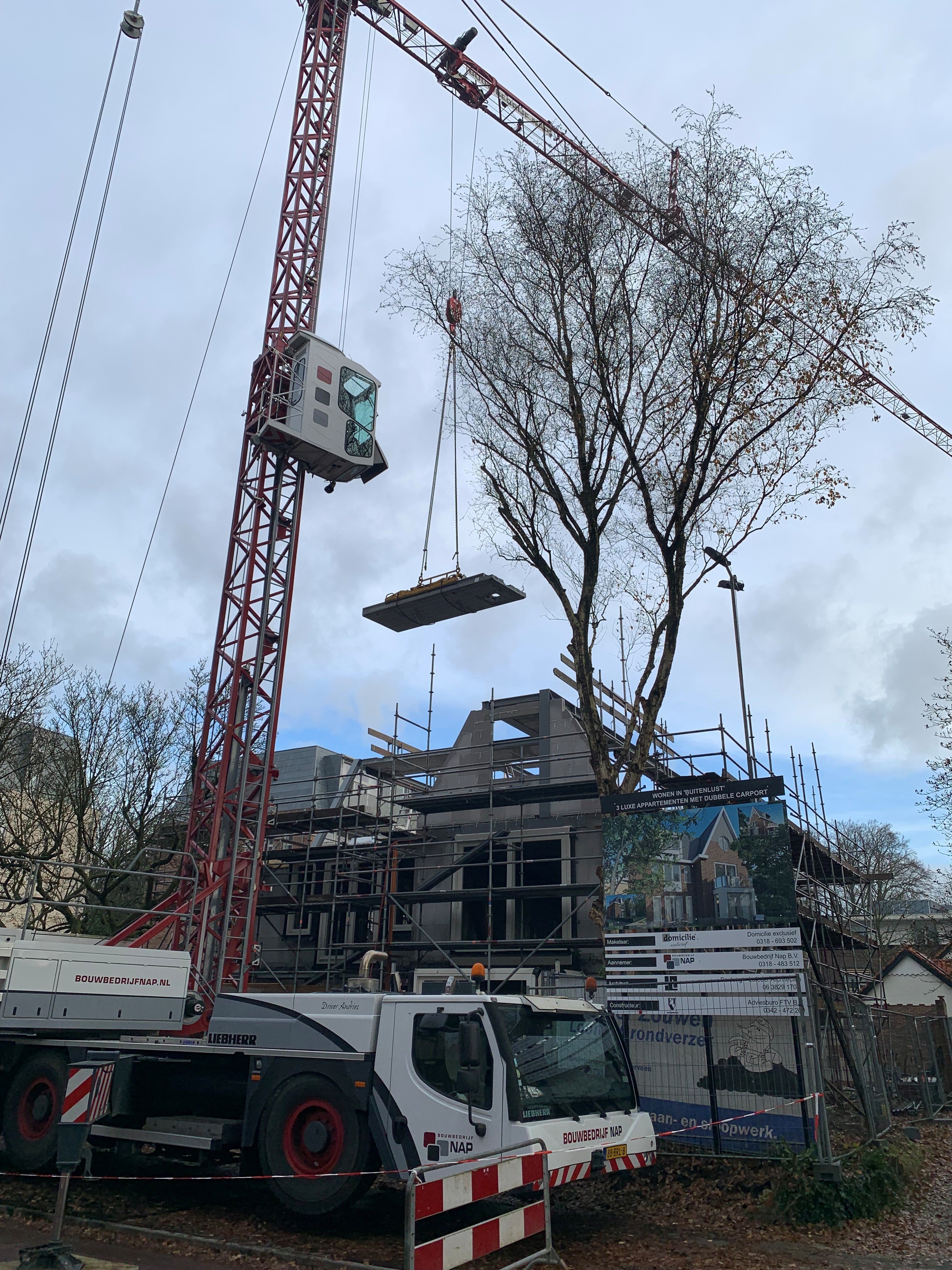 Projecten Nieuwbouw drie luxe appartementen te Ede | Bouwbedrijf NAP