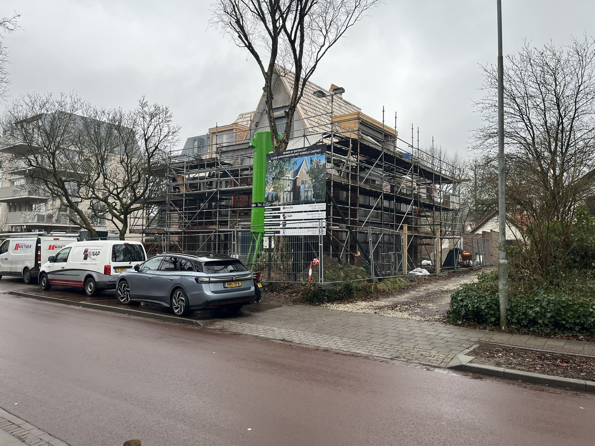 Projecten Nieuwbouw drie luxe appartementen te Ede | Bouwbedrijf NAP