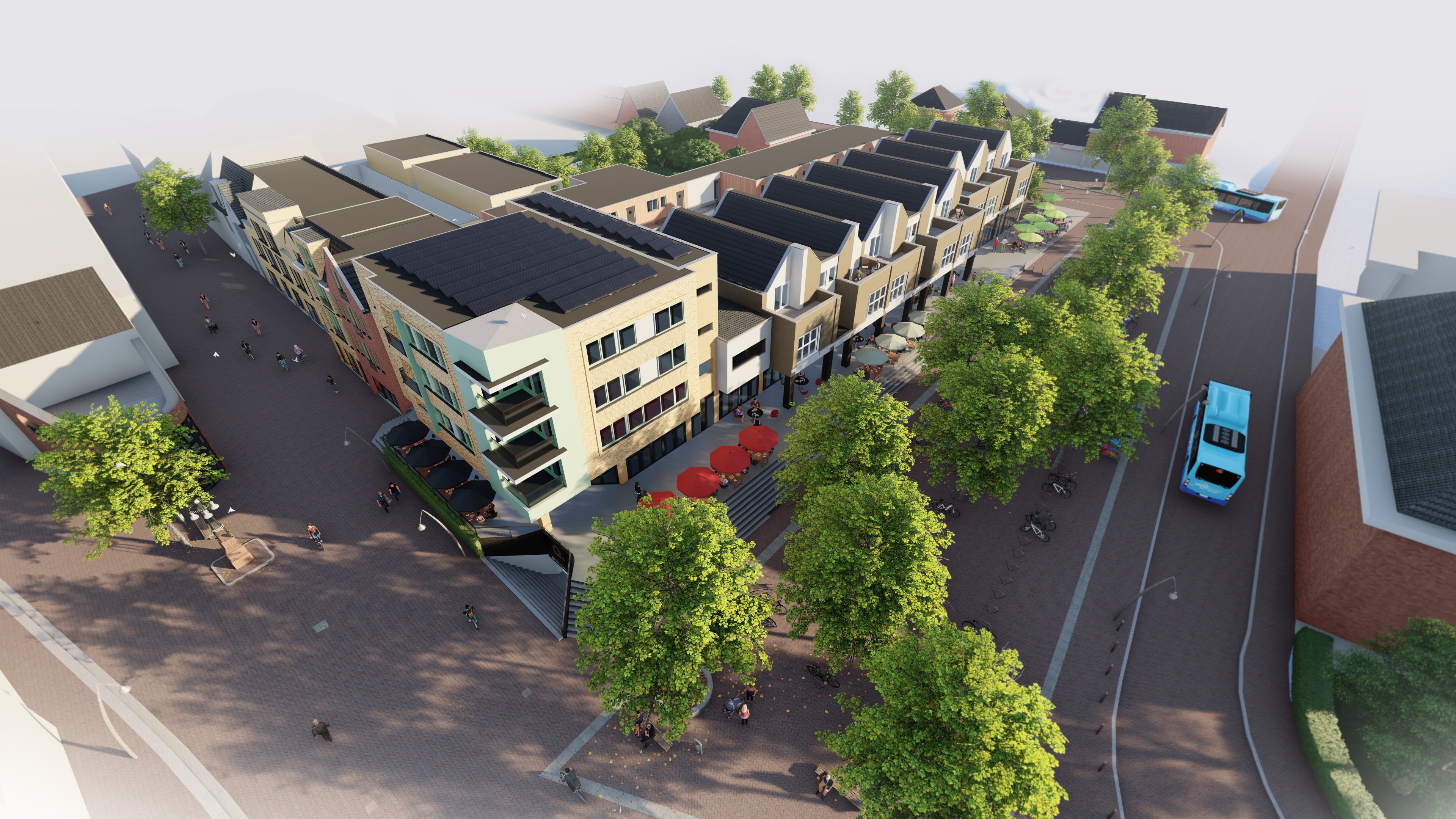 Projecten NB & uitbreiding 27 app Maanderpoort Ede | Bouwbedrijf NAP