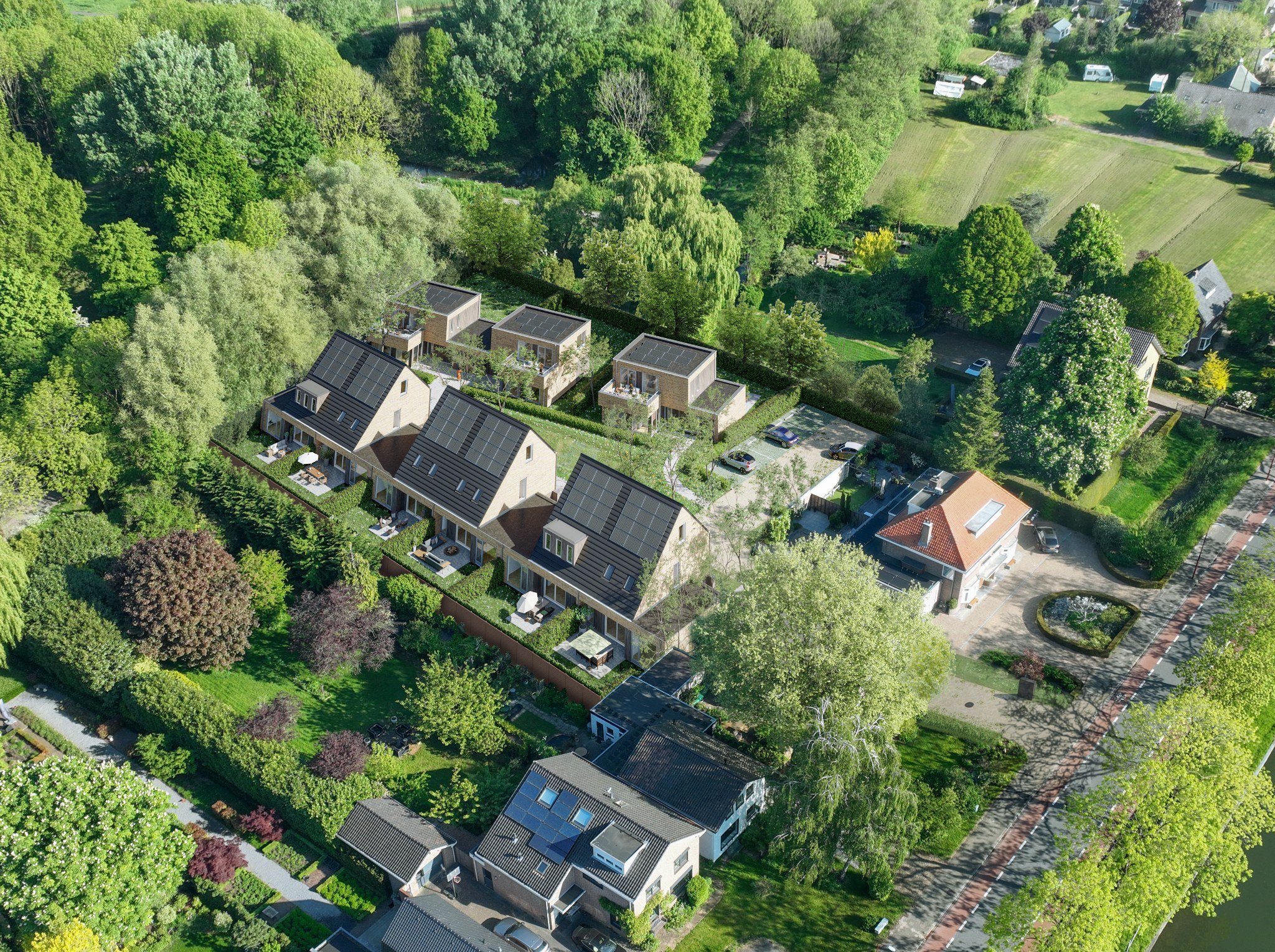 Projecten Nieuwbouw 9 woningen te Nieuwegein | Bouwbedrijf NAP