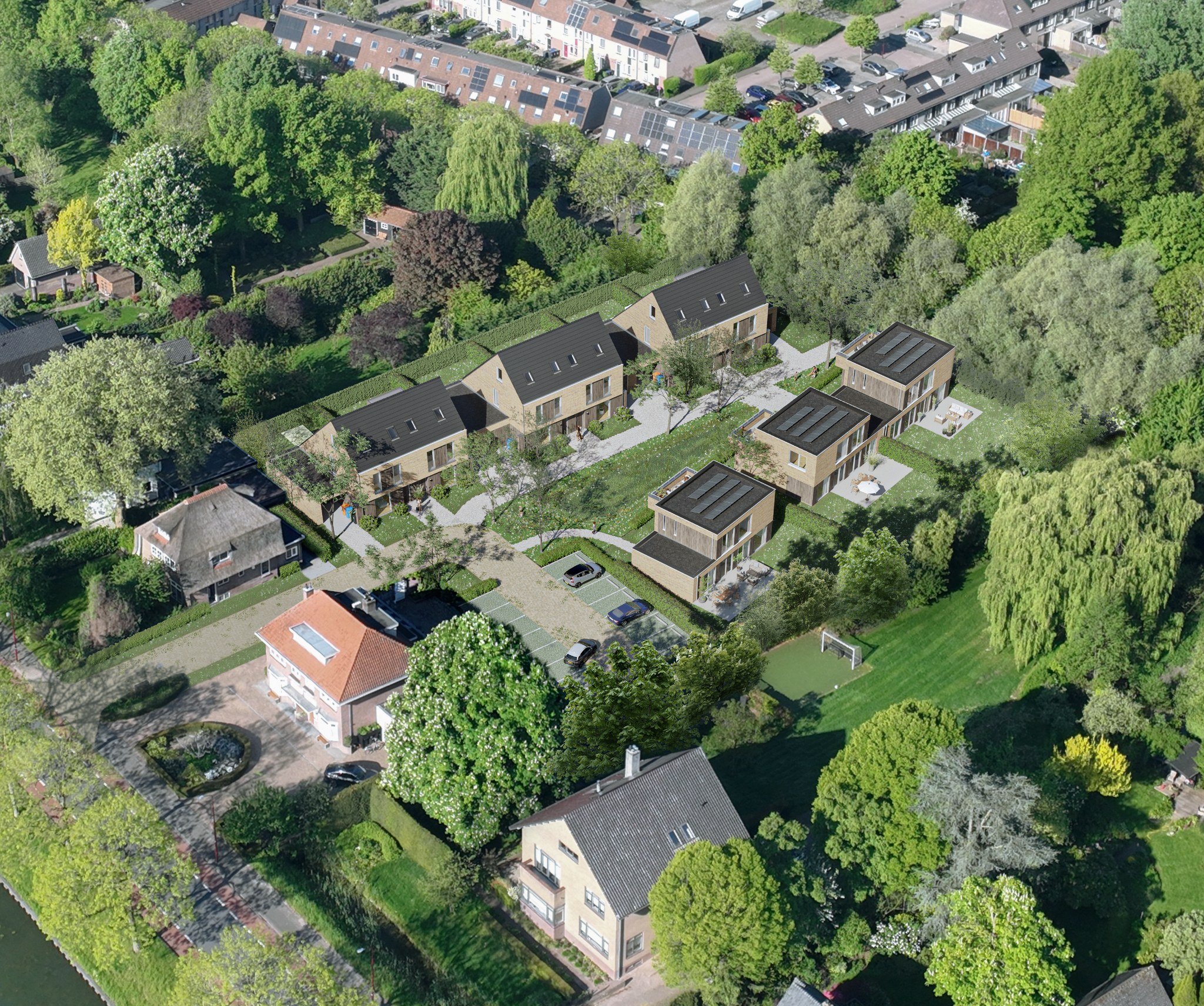 Projecten Nieuwbouw 9 woningen te Nieuwegein | Bouwbedrijf NAP