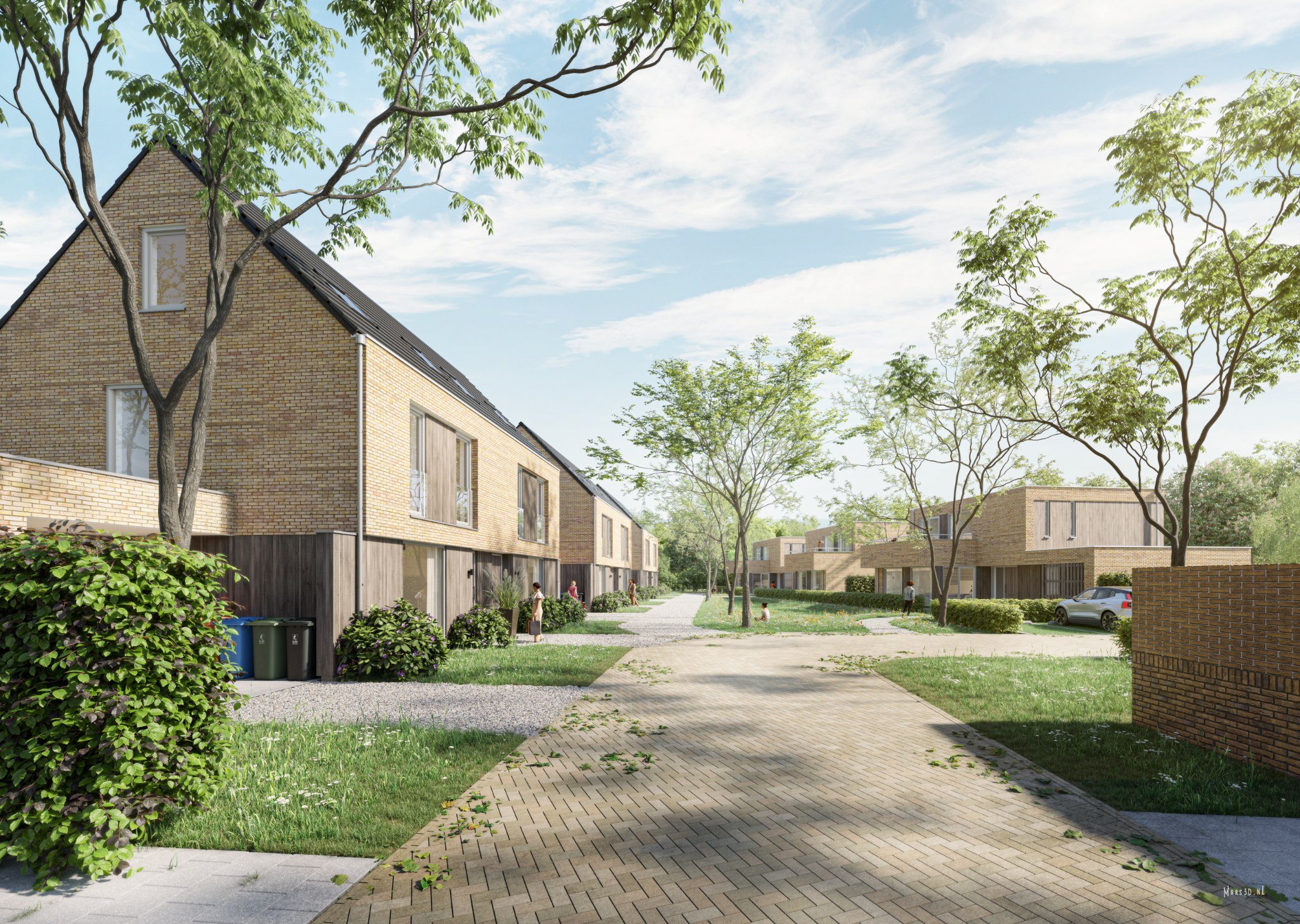 Projecten Nieuwbouw 9 woningen te Nieuwegein | Bouwbedrijf NAP