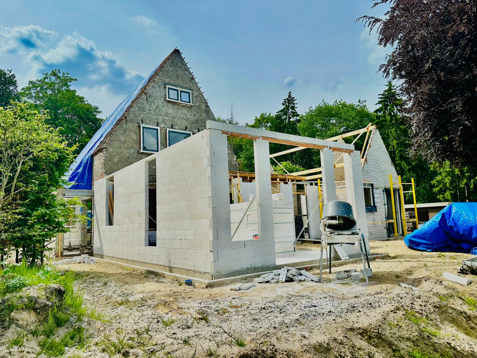 Projecten Verbouw woning en garage te Rhenen | Bouwbedrijf NAP