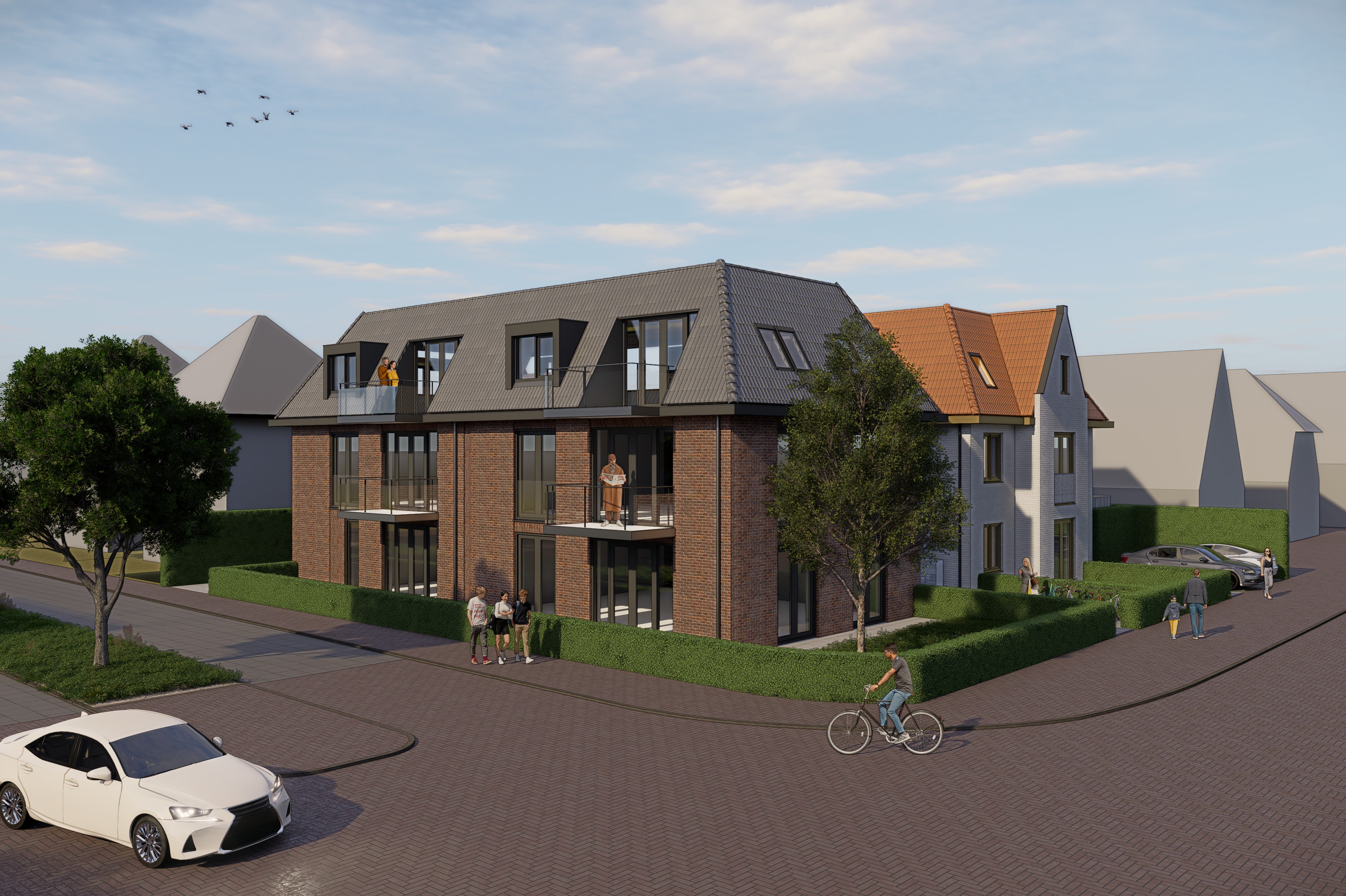 Projecten Nieuwbouw 9 appartementen te Ede | Bouwbedrijf NAP