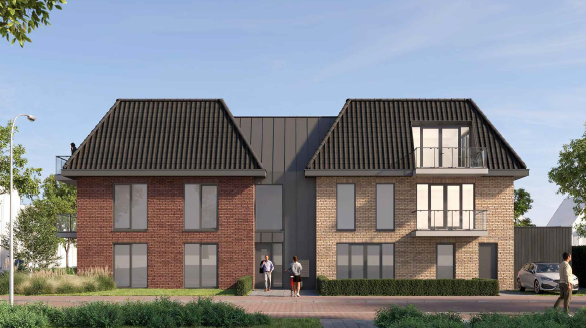 Projecten Nieuwbouw 9 appartementen te Ede | Bouwbedrijf NAP