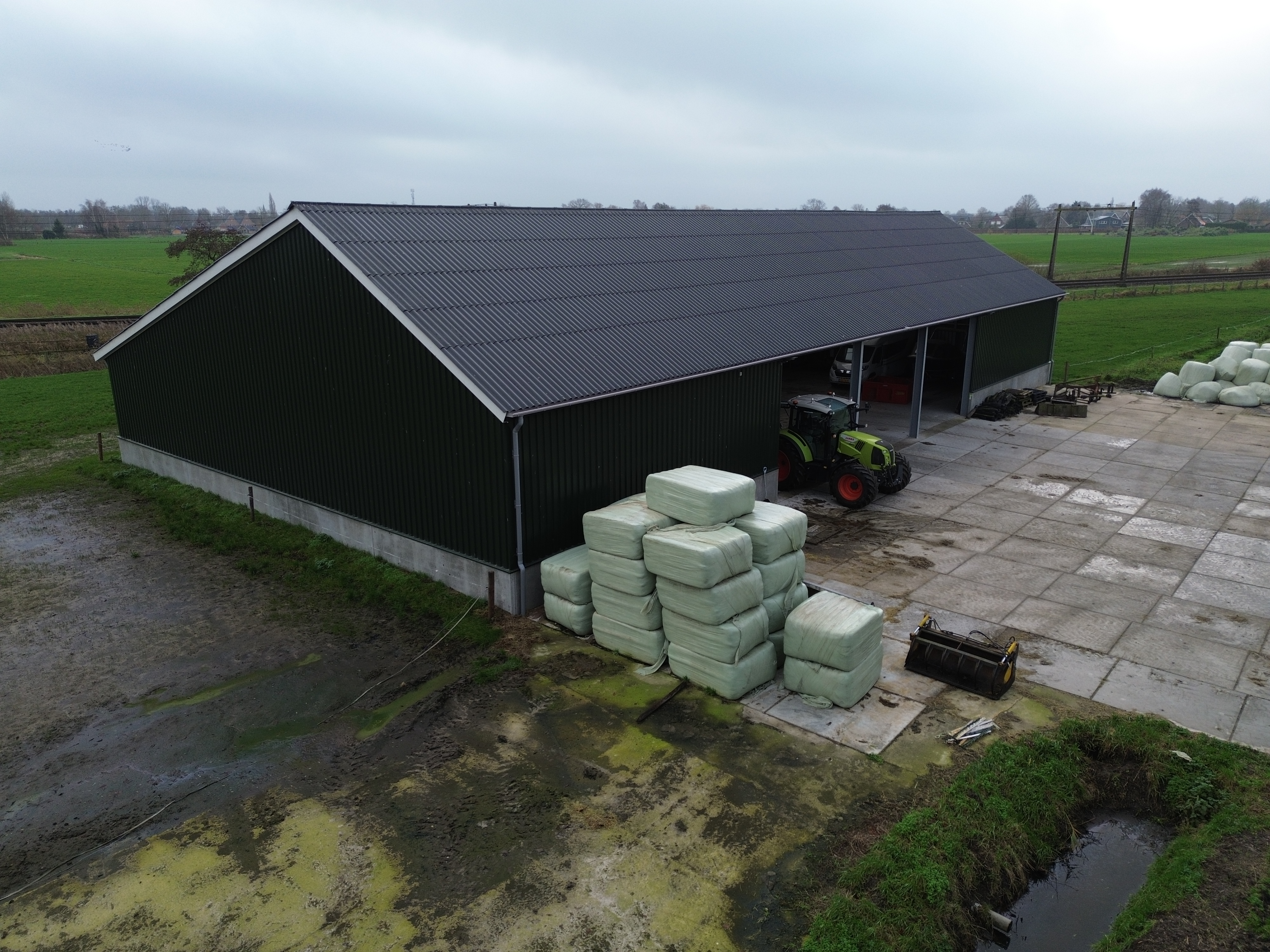 Projecten Nieuwbouw loods/jongveestal te Nijkerk | Bouwbedrijf NAP