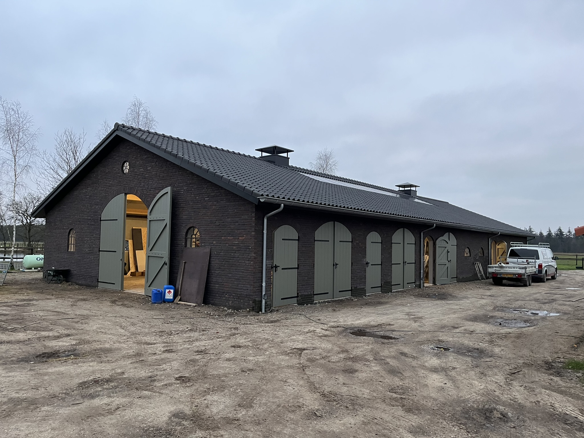 Projecten Nieuwbouw boerderij te Uddel | Bouwbedrijf NAP