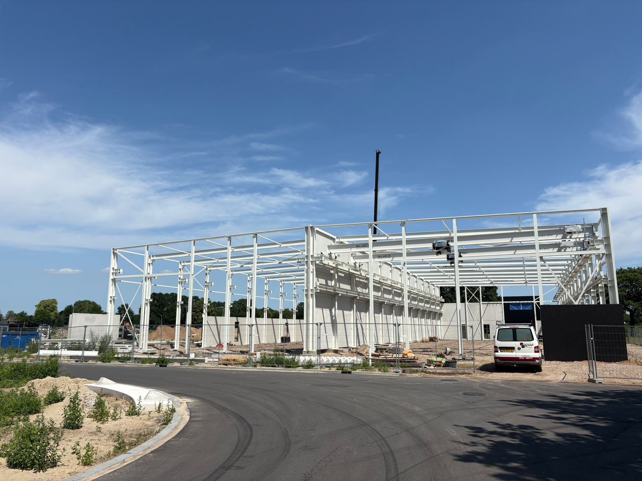 Projecten NB bedrijfshal met kantoren te Lunteren | Bouwbedrijf NAP