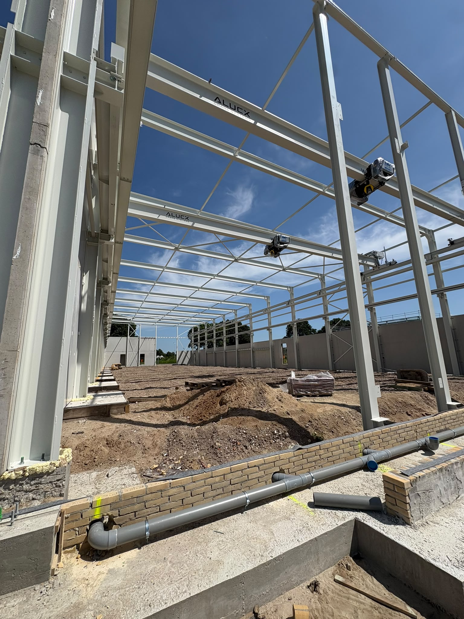 Projecten NB bedrijfshal met kantoren te Lunteren | Bouwbedrijf NAP