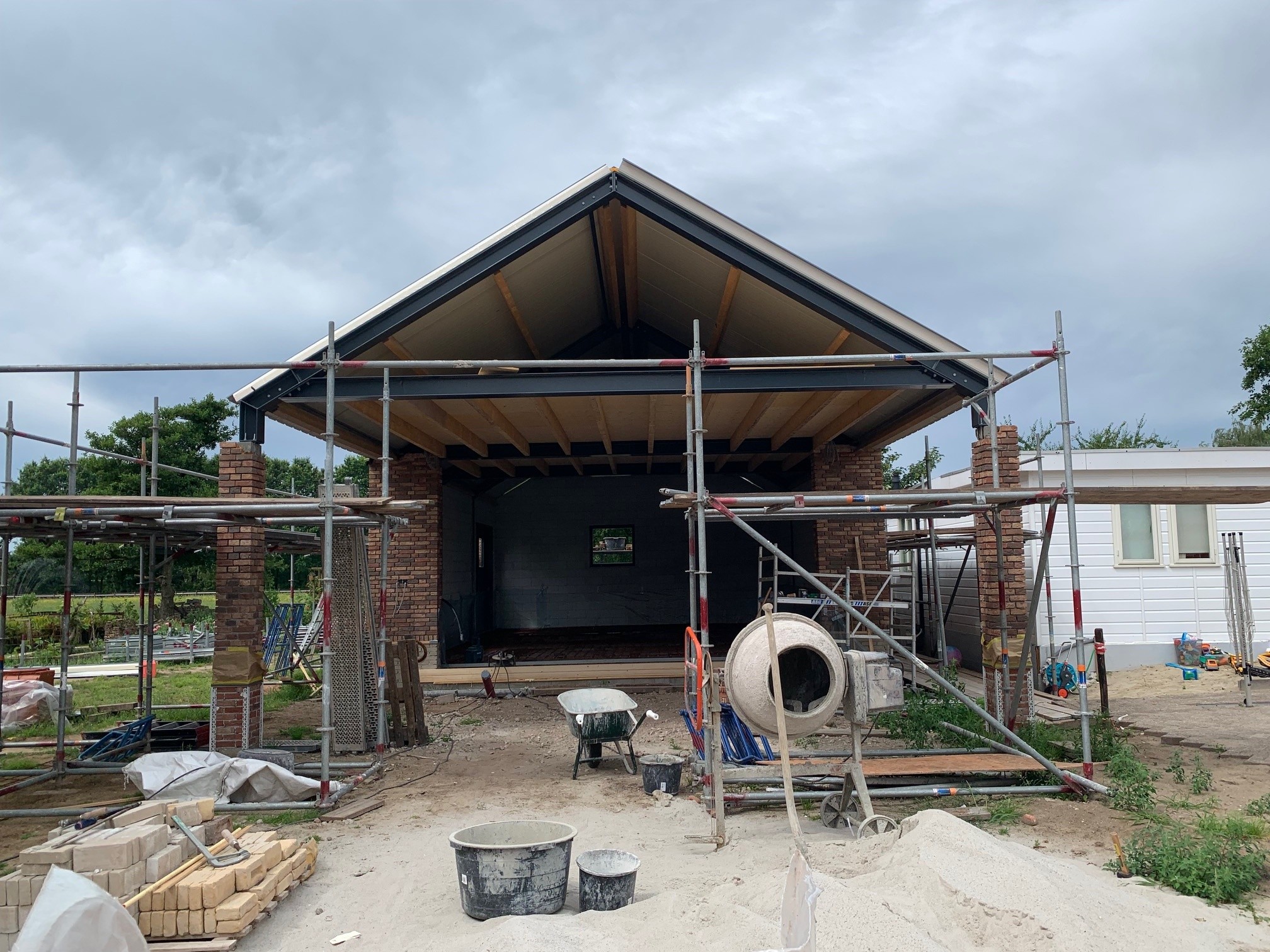 Projecten NB woning en schuur te Kootwijkerbroek | Bouwbedrijf NAP