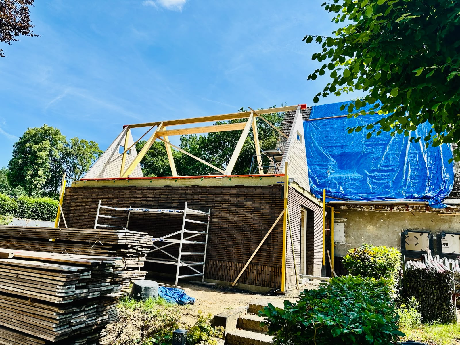 Projecten Verbouw woning en garage te Rhenen | Bouwbedrijf NAP