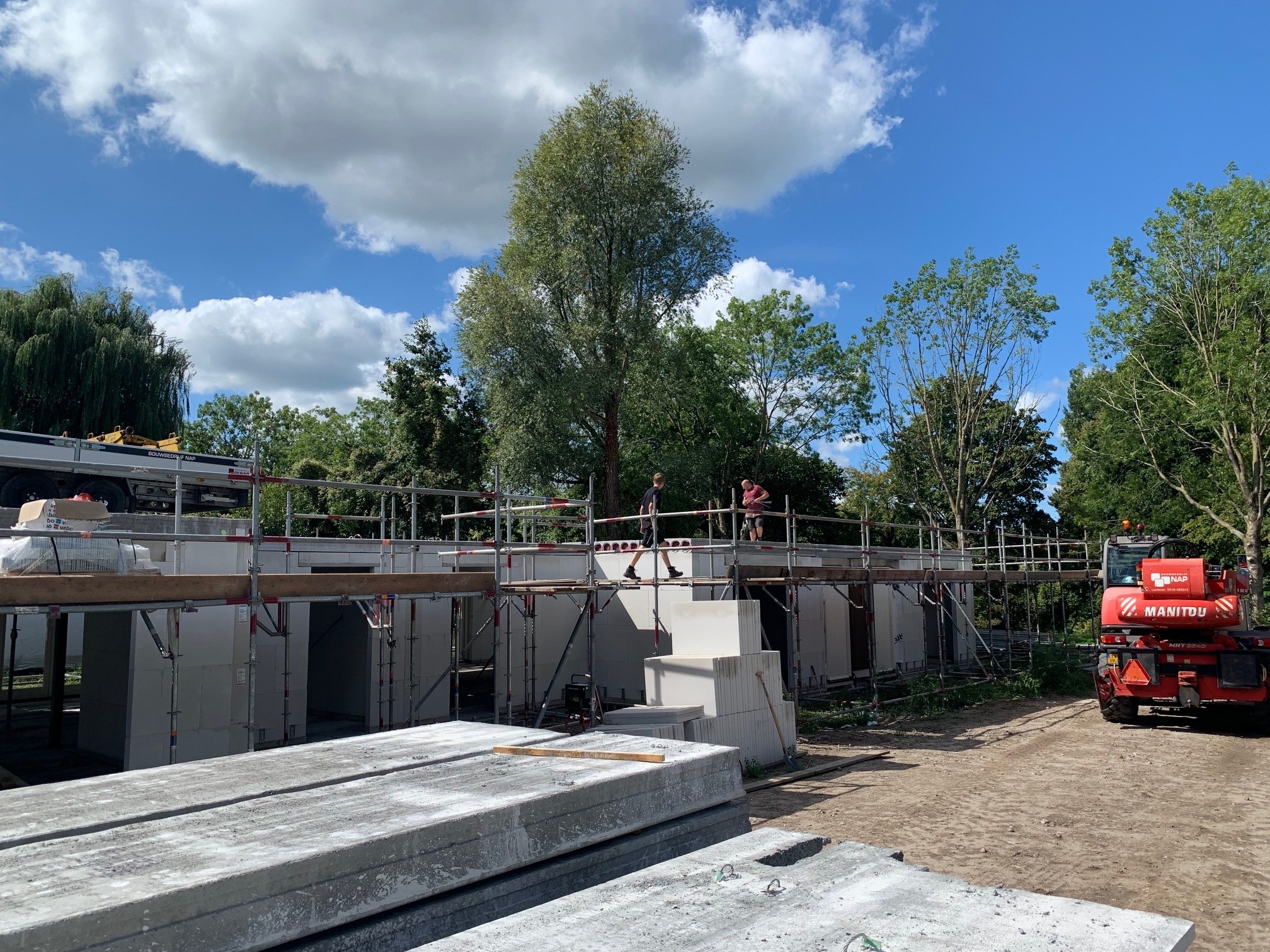 Projecten Nieuwbouw 9 woningen te Nieuwegein | Bouwbedrijf NAP