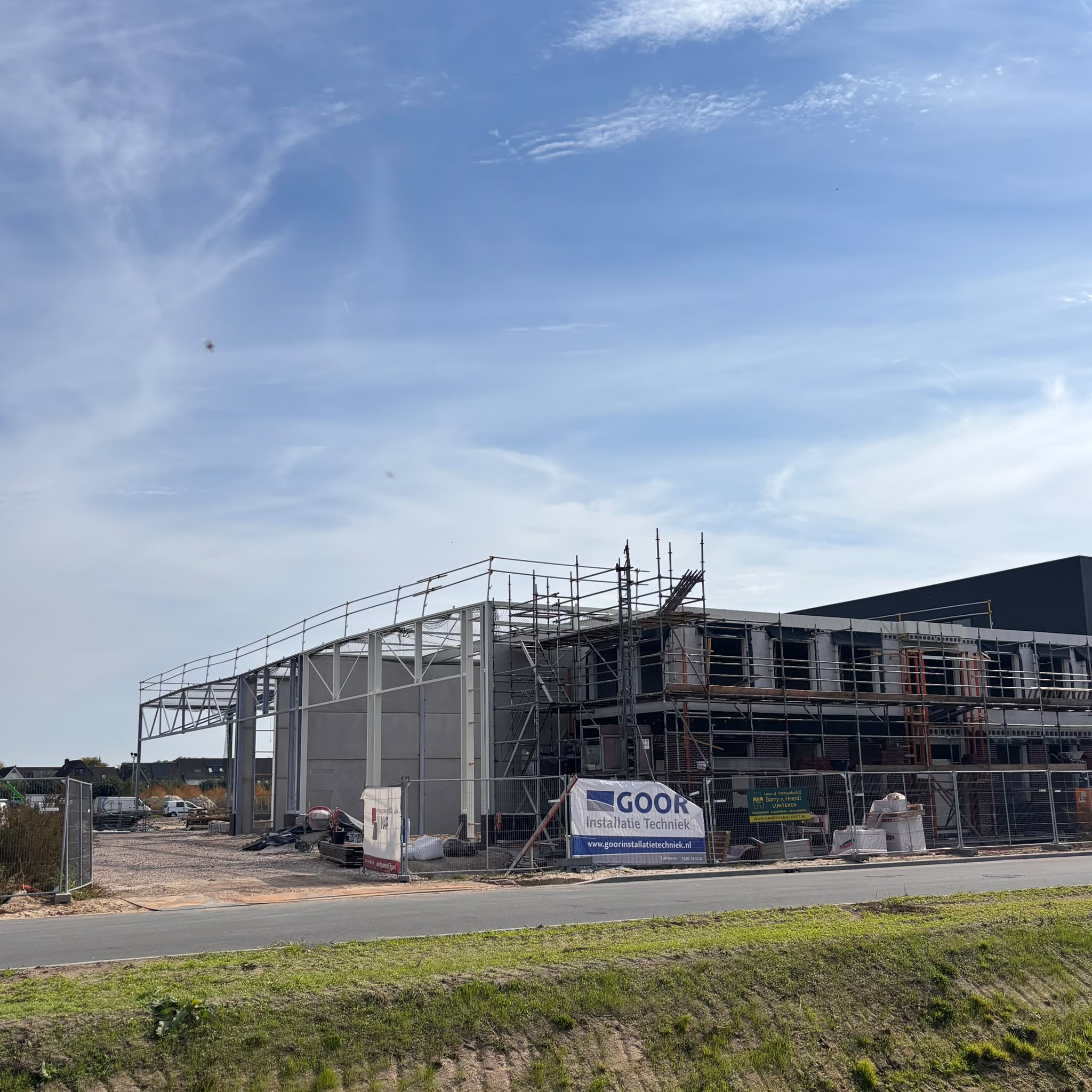Projecten Nieuwbouw bedrijfspand te Lunteren | Bouwbedrijf NAP
