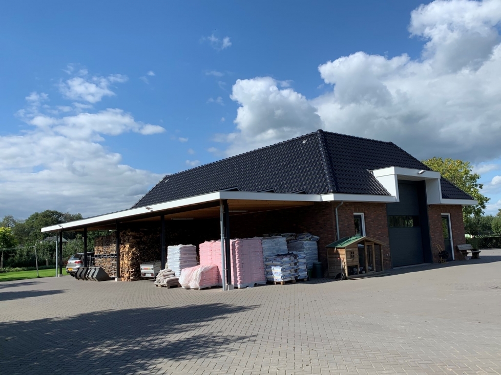 Nieuwbouw carport te Ede Nieuwbouw carport te Ede