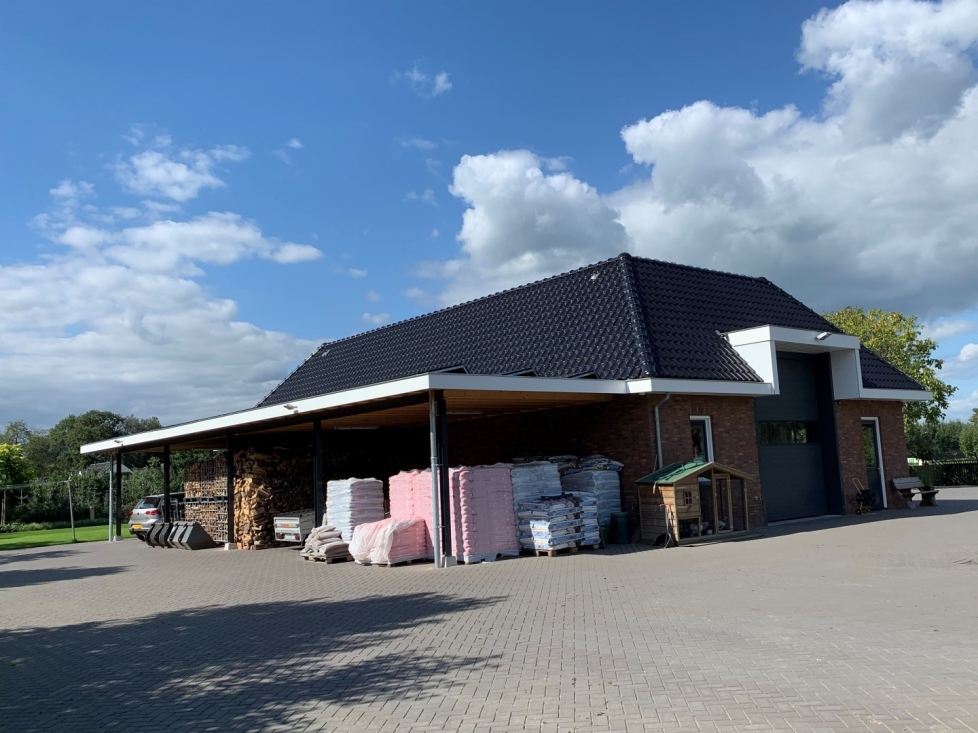 Nieuwbouw carport te Ede