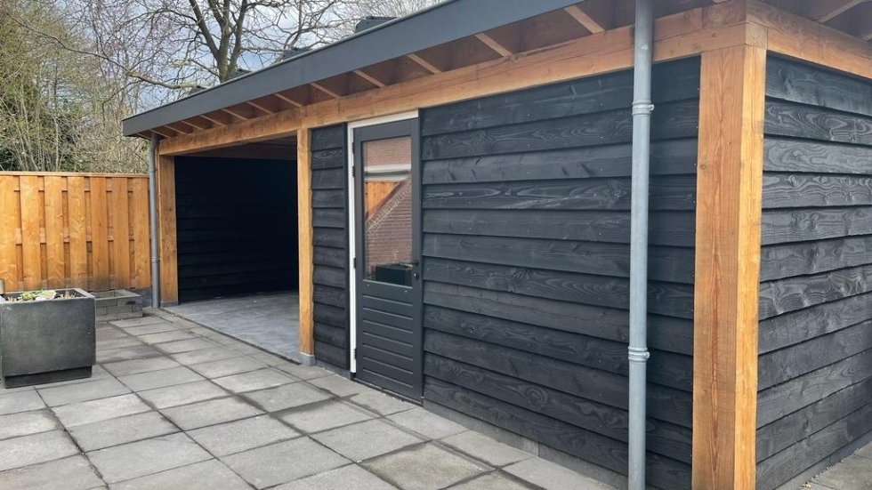 Nieuwbouw tuinhuis en veranda Renswoude Nieuwbouw tuinhuis en veranda Renswoude