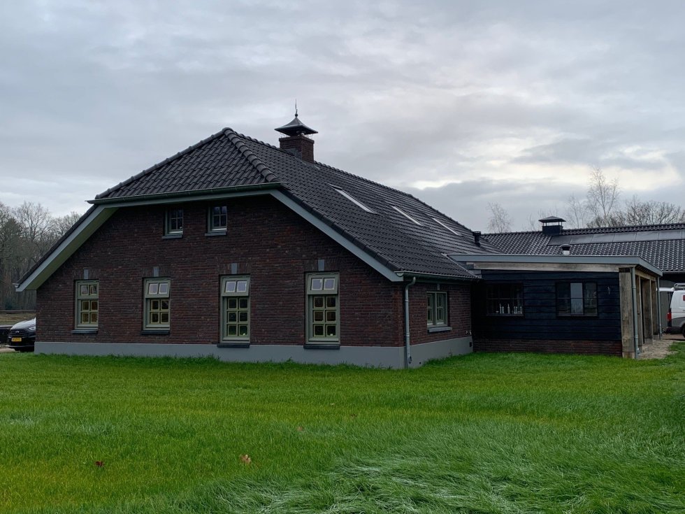 Nieuwbouw boerderij te Uddel Nieuwbouw boerderij te Uddel